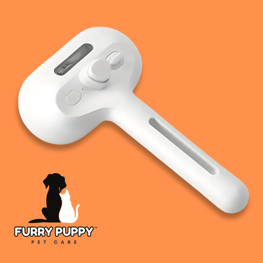 Spazzola a vapore Furry Puppy™ per toelettatura