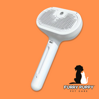 Spazzola a vapore Furry Puppy™ per toelettatura